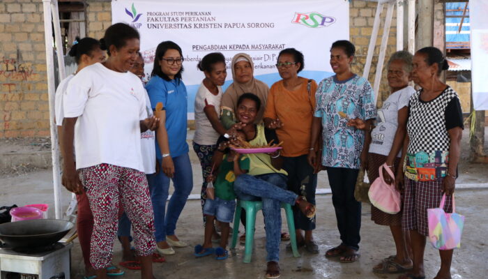 UKiP Sorong manajemen sumber daya perairan - Pengabdian pada masyarakat (15)